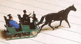Micro-ArtMicron 1889 Four-pssngr sleigh Z-Scale Micro-ArtMicron 1889 Four-pssngr sleigh Z-Scale