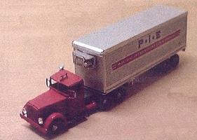 Micro-ArtMicron Semi trk w/30' rbbd trlr Z-Scale Micro-ArtMicron Semi trk w/30' rbbd trlr Z-Scale