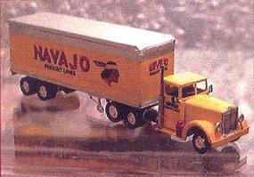 Micro-ArtMicron Semi trk w/30' pnl trlr Z-Scale Micro-ArtMicron Semi trk w/30' pnl trlr Z-Scale