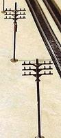 Micro-ArtMicron Telephone poles 10/ N-Scale (10) Micro-ArtMicron Telephone poles 10/ N-Scale (10)