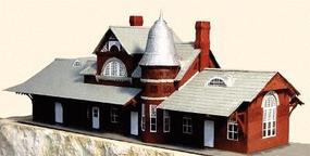 Micro-ArtMicron 1884 B&O RR Sta Oaklnd MD N-Scale Micro-ArtMicron 1884 B&O RR Sta Oaklnd MD N-Scale