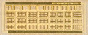 Micro-ArtMicron Modern wide windows med Z-Scale Micro-ArtMicron Modern wide windows med Z-Scale