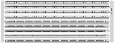 Micro-ArtMicron Brass trnstns & fndtns st - Z-Scale