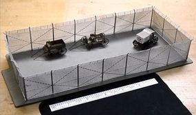 Micro-ArtMicron 10' High Security Fence HO-Scale Micro-ArtMicron 10' High Security Fence HO-Scale