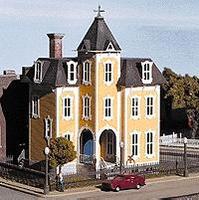 Micro-Structures The Empire Victorian Home Kit Z Scale Model Railroad Building #221014