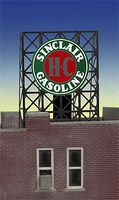 Micro-Structures Sinclair Gasoline Animated Rooftop Billboard N Scale Model Railroad Billboard Sign #338980 Micro-Structures Sinclair Gasoline Animated Rooftop Billboard N Scale Model Railroad Billboard Sign #338980