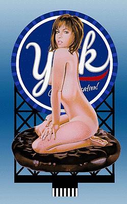 Micro-Structures N/HO York Peppermint Pattie Sign