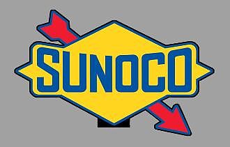 Micro-Structures SUNOCO ROTATING SIGN O Scale Model Railroad Sign #55015