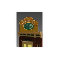 Micro-Structures The Drunken Clam Animated Neon Billboard HO Scale Model Railroad Sign #880801 Micro-Structures The Drunken Clam Animated Neon Billboard HO Scale Model Railroad Sign #880801