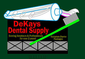 DeKays Dental Supply Large Animated Neon Billboard Kit Model Railroad Accessory #9881