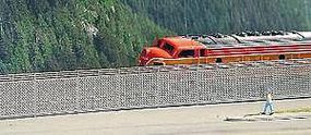 Micro-Structures SECURITY FENCE N Scale Model Railroad Building Accessory #n-985