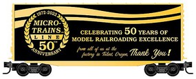 Micro-Trains 50th Anniversary Car N-Scale