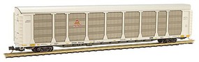Micro-Trains 89' Tri-Level Enclosed Auto Rack Ready to Run Kansas City Southern WRWK #300148 (white, silver) N-Scale Micro-Trains 89' Tri-Level Enclosed Auto Rack Ready to Run Kansas City Southern WRWK #300148 (white, silver) N-Scale