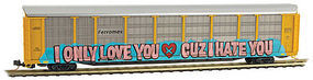 Micro-Trains 89' Tri-Level Closed Auto Rack N Scale Model Train Freight Car #11144190 Micro-Trains 89' Tri-Level Closed Auto Rack N Scale Model Train Freight Car #11144190