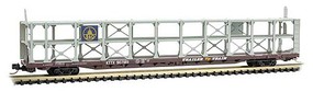 Micro-Trains 89' Tri-Level Open Auto Rack Ready to Run Baltimore & Ohio TTX 907185 (Boxcar Red, gray, Trailer-Train Logo) N-Scale Micro-Trains 89' Tri-Level Open Auto Rack Ready to Run Baltimore & Ohio TTX 907185 (Boxcar Red, gray, Trailer-Train Logo) N-Scale