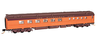 Micro-Trains Heavyweight Diner Milwaukee Road #5143 N Scale Model Train Passenger Car #14600120