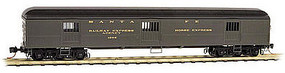 ACF Heavyweight Horse Car Santa Fe #1982 N Scale Model Train Passenger Car #14900040