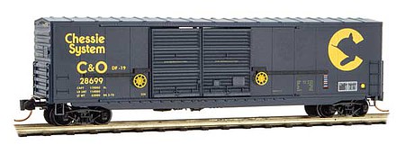 Micro-Trains 50 Std Box C&O #28699 - N-Scale