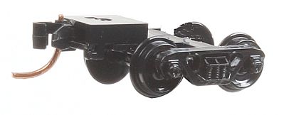 Micro-Trains Barber Roller-Bearing Trucks With Medium Extended Couplers N Scale Model Train Truck #302042
