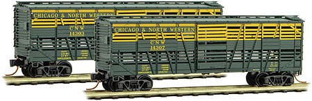Micro-Trains 40 Stock Car CNW #14307 - N-Scale