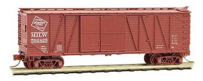 Micro-Trains 40' OB Box MILW #592425 N-Scale Micro-Trains 40' OB Box MILW #592425 N-Scale
