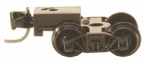 Micro-Trains Arch Bar Trucks With Short Extended Couplers (Black) N Scale Model Train Truck #410001