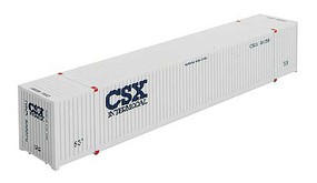 Micro-Trains CIMC 53' Corrugated Container Assembled CSX CSXU 935576 (white, blue) N-Scale