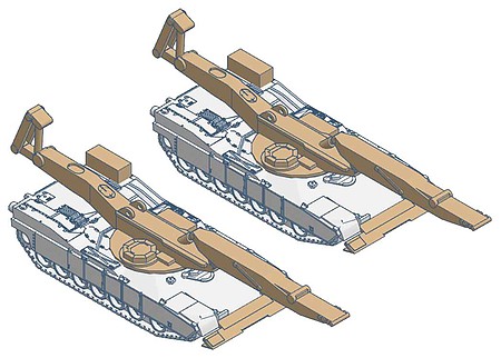 Micro-Trains Abrams Tank M104 2/ - N-Scale