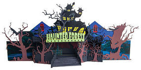 Micro-Trains Halloween Forest Circus Ride Decorated Kit N Scale Model Train Building #49990501 Micro-Trains Halloween Forest Circus Ride Decorated Kit N Scale Model Train Building #49990501