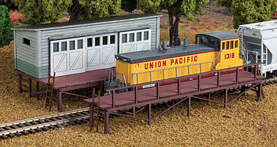 Micro-Trains Locomotive Maintenance Platform (Stand) Kit N Scale Model Railroad Building #49990969