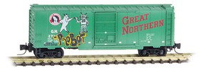 Micro-Trains 40' Box GN Weathered Z-Scale