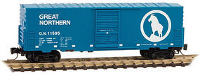 Micro-Trains 40' Single Door Boxcar Great Northern #11595 Z Scale Model Train Freight Car #50300141