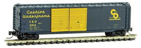 Micro-Trains 50' Std Box C&O #5916 Z-Scale Micro-Trains 50' Std Box C&O #5916 Z-Scale