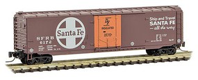 Micro-Trains 50' PD Box ATSF #6172 Z-Scale Micro-Trains 50' PD Box ATSF #6172 Z-Scale