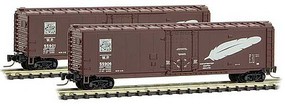 Micro-Trains 50' Plug-Door Boxcar Ready to Run Western Pacific 55906 (Boxcar Red, silver Feather Logo) Z-Scale Micro-Trains 50' Plug-Door Boxcar Ready to Run Western Pacific 55906 (Boxcar Red, silver Feather Logo) Z-Scale