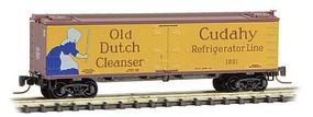 Micro-Trains 40' Wood Rfr Cudahy #1001 Z-Scale Micro-Trains 40' Wood Rfr Cudahy #1001 Z-Scale