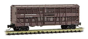 Micro-Trains 40' Despatch Stock Car Ready to Run Swift Livestock Express 72243 (Boxcar Red) Z-Scale Micro-Trains 40' Despatch Stock Car Ready to Run Swift Livestock Express 72243 (Boxcar Red) Z-Scale