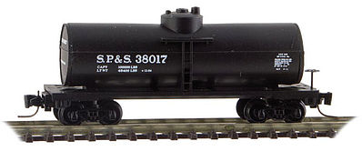 Micro-Trains 40 Single-Dome Tank Car Spokane, Portland & Seattle #38017 Z Scale Model Railroad #53000451