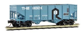 Micro-Trains Class H-5 33' 2-Bay Rib-Side Hopper Ready to Run Rock Island 510700 (blue, black, white) N-Scale Micro-Trains Class H-5 33' 2-Bay Rib-Side Hopper Ready to Run Rock Island 510700 (blue, black, white) N-Scale