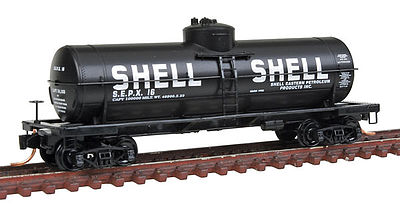 Micro-Trains 39 Single-Dome Tank Car Shell Oil Company SEPX #16 N Scale Model Train Freight Car #6500830