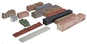 Micro-Trains Mixed Load Variety Pack 12 Loads, Unpainted Z Scale Model Train Freight Car Load #79943992