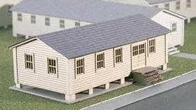 ho scale military buildings