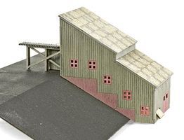 Ore Stamp Mill - Laser-Cut Wood Kit Z Scale Model Railroad Building #79990962