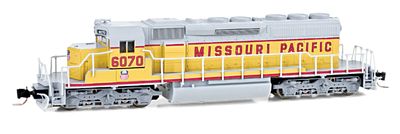 Micro-Trains EMD SD40-2 Missouri Pacific #6070 Z Scale Model Train Diesel Locomotive #97001192