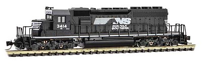 Micro-Trains SD40-2 DC NS #3414 - Z-Scale