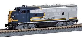 Micro-Trains F7A Powered ATSF #329 Z Scale Model Train Diesel Locomotive #98001102 Micro-Trains F7A Powered ATSF #329 Z Scale Model Train Diesel Locomotive #98001102