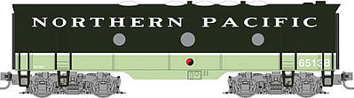 Micro-Trains EMD F7B Standard DC Northern Pacific #6513B Z Scale Model Train Diesel Locomotive #98002352