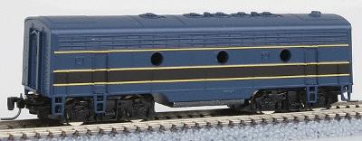 Micro-Trains F7 B Unit Non Pwrd B&O - Z-Scale