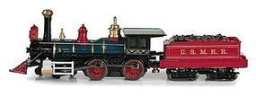 Civil War Era 4-4-0 U.S. Military Railroad N Scale Model Train Steam Locomotive #98500511