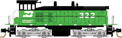 Micro-Trains EMD SW1500 Burlington Northern #313 N Scale Model Train Diesel Locomotive #98600031